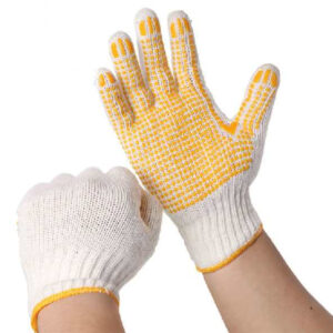 Găng tay len phủ hạt nhựa